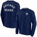 Свитшот с круглым вырезом Chicago Bears Fanatics Signature Unisex Super Soft - Navy Свитшот с круглым вырезом Chicago Bears Fanatics Signature Unisex Super Soft - Navy