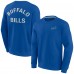 Свитшот с круглым вырезом Buffalo Bills Fanatics Signature Unisex Super Soft - Royal