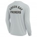 Футболка с длинным рукавом Green Bay Packers Fanatics Signature Unisex Super Soft - Gray