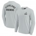 Футболка с длинным рукавом Cleveland Browns Fanatics Signature Unisex Super Soft - Gray