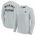Футболка с длинным рукавом Miami Dolphins Fanatics Signature Unisex Super Soft - Gray