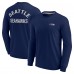 Unisex Seattle Seahawks Fanatics Navy Elements Super Soft Long Sleeve T-Shirt