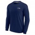Unisex Seattle Seahawks Fanatics Navy Elements Super Soft Long Sleeve T-Shirt