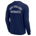 Футболка с длинным рукавом New England Patriots Fanatics Signature Unisex Super Soft - Navy