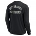 Unisex Pittsburgh Steelers Fanatics Black Elements Super Soft Long Sleeve T-Shirt