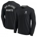 Футболка с длинным рукавом New Orleans Saints Fanatics Signature Unisex Super Soft - Black