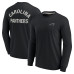 Футболка с длинным рукавом Unisex Carolina Panthers Fanatics Black Elements Super Soft