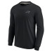 Футболка с длинным рукавом Unisex Carolina Panthers Fanatics Black Elements Super Soft
