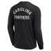 Футболка с длинным рукавом Unisex Carolina Panthers Fanatics Black Elements Super Soft