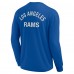 Футболка с длинным рукавом Los Angeles Rams Fanatics Signature Unisex Super Soft - Royal