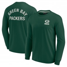 Футболка с длинным рукавом Green Bay Packers Fanatics Signature Unisex Super Soft - Green