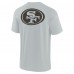 Футболка San Francisco 49ers Fanatics Signature Unisex Super Soft Short Sleeve - Gray