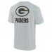 Футболка Green Bay Packers Fanatics Signature Unisex Super Soft Short Sleeve - Gray