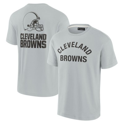 Футболка Cleveland Browns Fanatics Signature Unisex Super Soft  - Gray