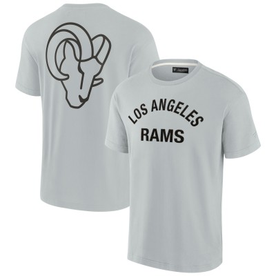 Футболка Los Angeles Rams Fanatics Signature Unisex Super Soft  - Gray
