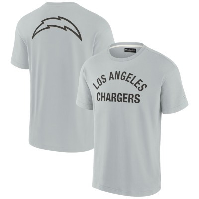 Футболка Los Angeles Chargers Fanatics Signature Unisex Super Soft  - Gray