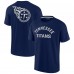 Футболка Tennessee Titans Fanatics Signature Unisex Super Soft  - Navy