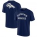 Футболка Denver Broncos Fanatics Signature Unisex Super Soft - Navy Футболка Denver Broncos Fanatics Signature Unisex Super Soft - Navy