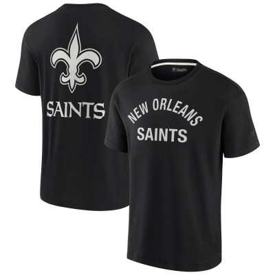 Футболка New Orleans Saints Fanatics Signature Unisex Super Soft  - Black