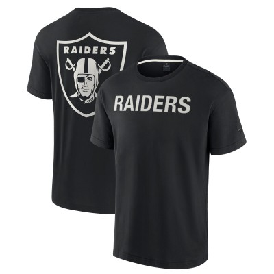 Футболка Las Vegas Raiders Fanatics Signature Unisex Super Soft  - Black