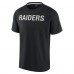 Футболка Las Vegas Raiders Fanatics Signature Unisex Super Soft  - Black