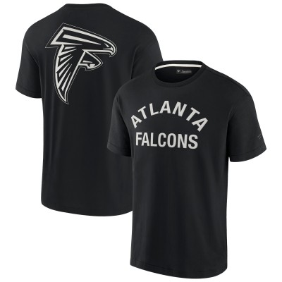 Футболка Atlanta Falcons Unisex Elements Super Soft Short Sleeve - Black