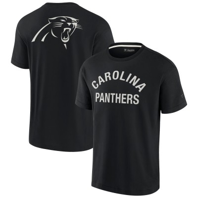 Футболка Carolina Panthers Unisex Elements Super Soft Short Sleeve - Black