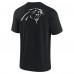 Футболка Carolina Panthers Unisex Elements Super Soft Short Sleeve - Black