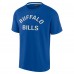Футболка Buffalo Bills Fanatics Signature Unisex Super Soft  - Royal
