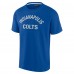 Футболка Indianapolis Colts Unisex Elements Super Soft Short Sleeve - Royal