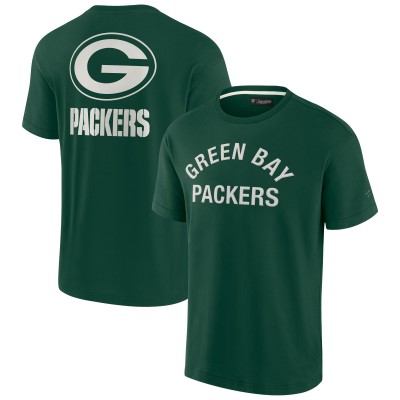 Футболка Green Bay Packers Fanatics Signature Unisex Super Soft  - Green