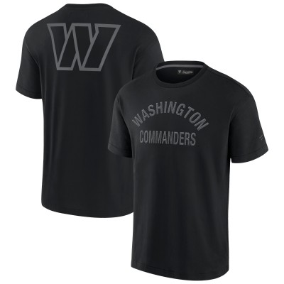 Футболка Washington Commanders Fanatics Signature Unisex Super Soft  - Black