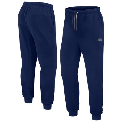 Seattle Seahawks Unisex Elements Super Soft Fleece Jogger - Navy
