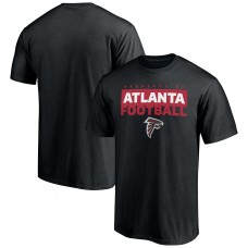 Atlanta Falcons Gain Ground T-Shirt - Black