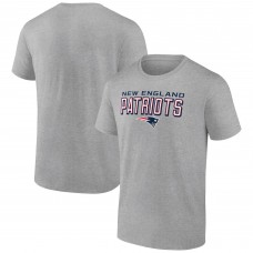 Футболка New England Patriots Swagger - Heather Gray