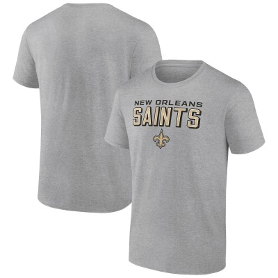 Футболка New Orleans Saints Swagger - Heather Gray