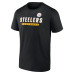 Футболка Pittsburgh Steelers Black Spirit