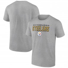 Футболка Pittsburgh Steelers Swagger - Heather Gray