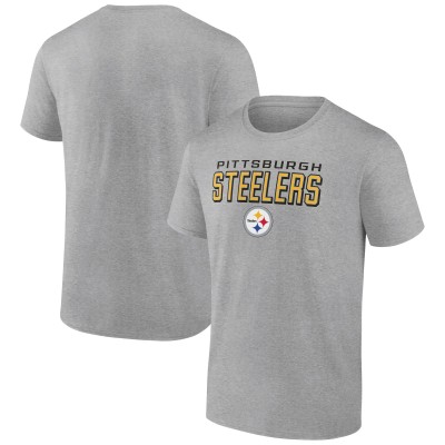 Футболка Pittsburgh Steelers Swagger - Heather Gray