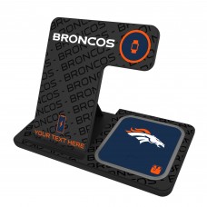 Denver Broncos Personalized 3-in-1 Charging Station Denver Broncos Personalized 3-in-1 Charging Station