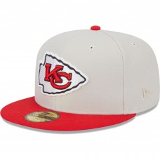 Бейсболка Kansas City Chiefs New Era Super Bowl Champions Patch 59FIFTY - Khaki/Red