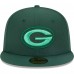 Бейсболка Green Bay Packers New Era Monocamo 59FIFTY - Green
