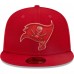 Бейсболка Tampa Bay Buccaneers New Era Monocamo 59FIFTY - Red