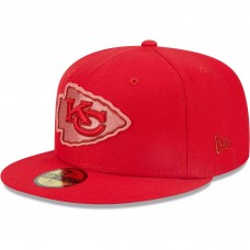Бейсболка Kansas City Chiefs New Era Monocamo 59FIFTY - Red