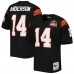 Игровая джерси Ken Anderson Cincinnati Bengals Mitchell & Ness 1981 Authentic Retired - Black