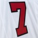 Джерси Atlanta Falcons 2001 Michael Vick Mitchell & Ness White Authentic Throwback Retired Player