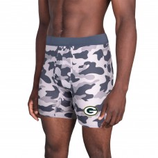 Green Bay Packers Concepts Sport Invincible Knit Boxer Brief - Charcoal