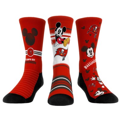 Три пары носков Tampa Bay Buccaneers Rock Em Unisex Disney