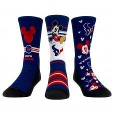 Три пары носков Houston Texans Rock Em Socks Youth Disney