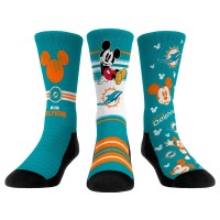 Три пары носков Miami Dolphins Rock Em Socks Youth Disney
